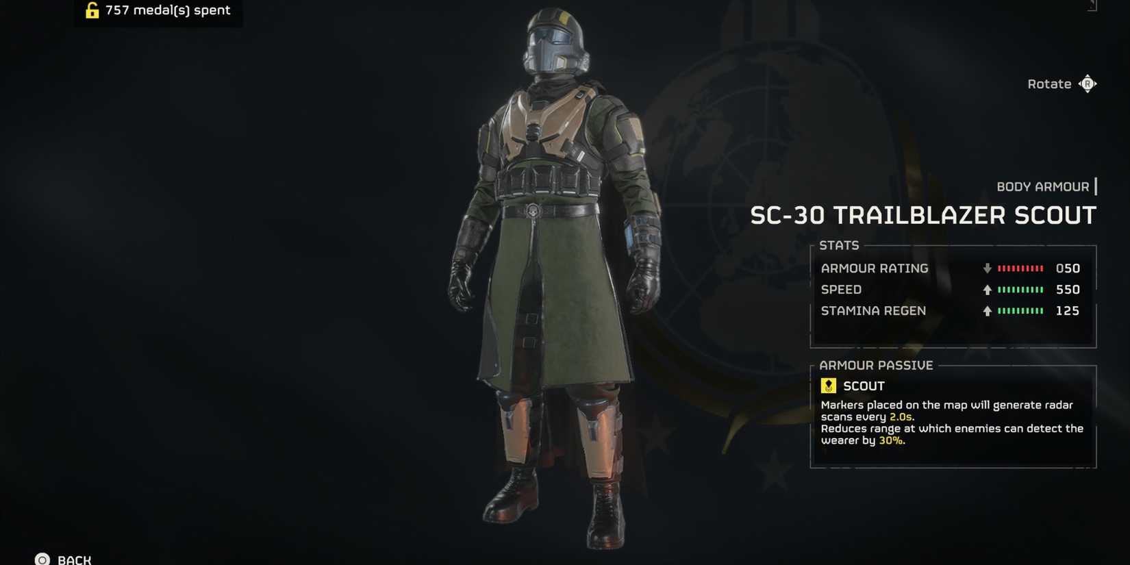 SC-30 Trailblazer Scout in Helldivers 2