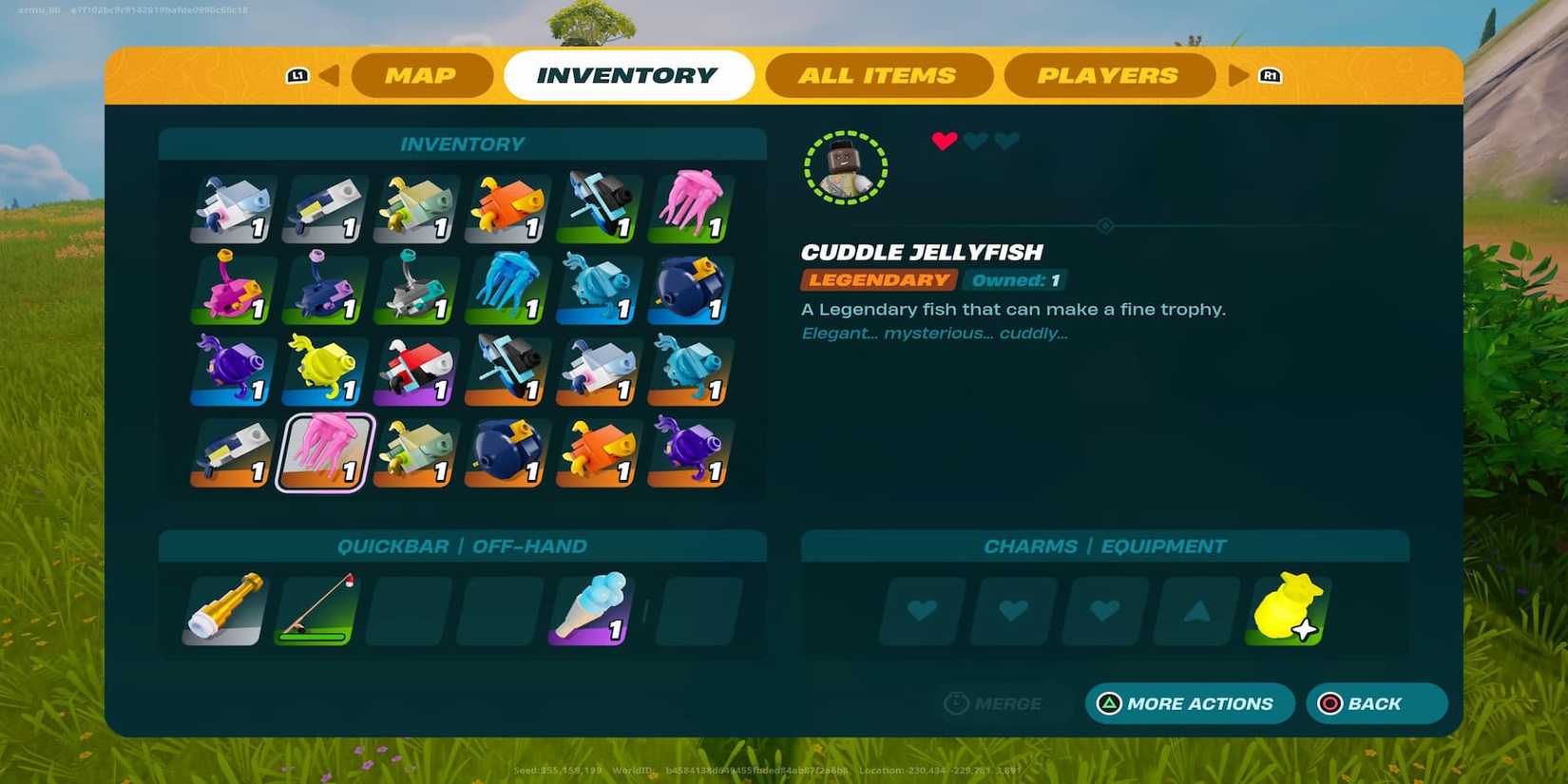 cuddle jellyfish lego fortnite