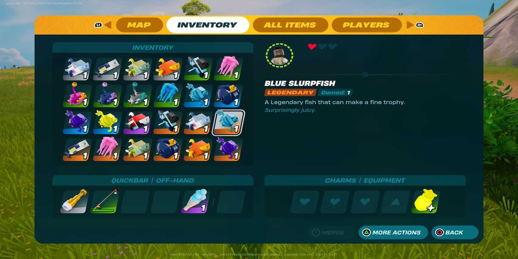 blue slurpfish lego fortnite