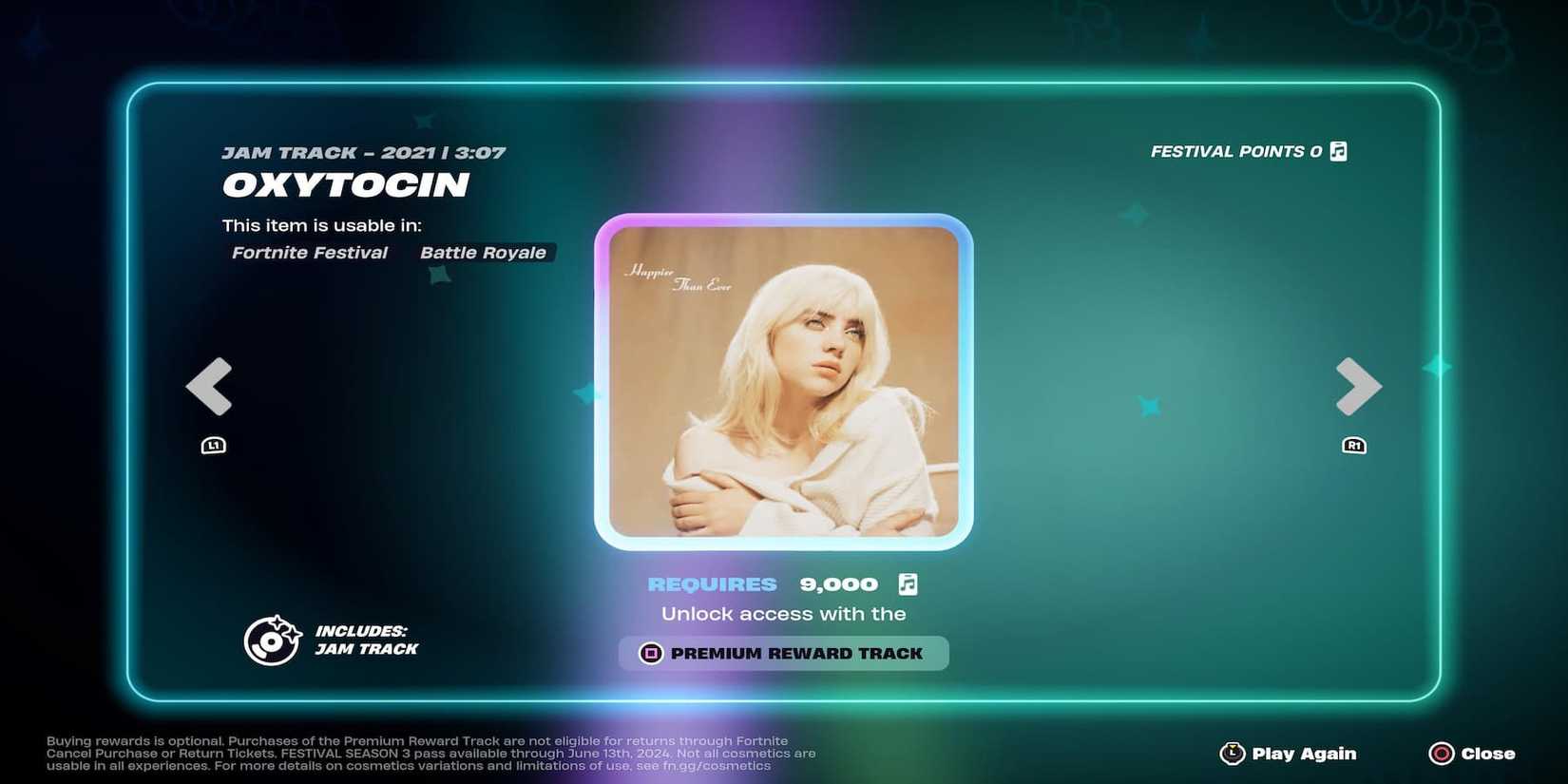 fortnite billie eilish 3