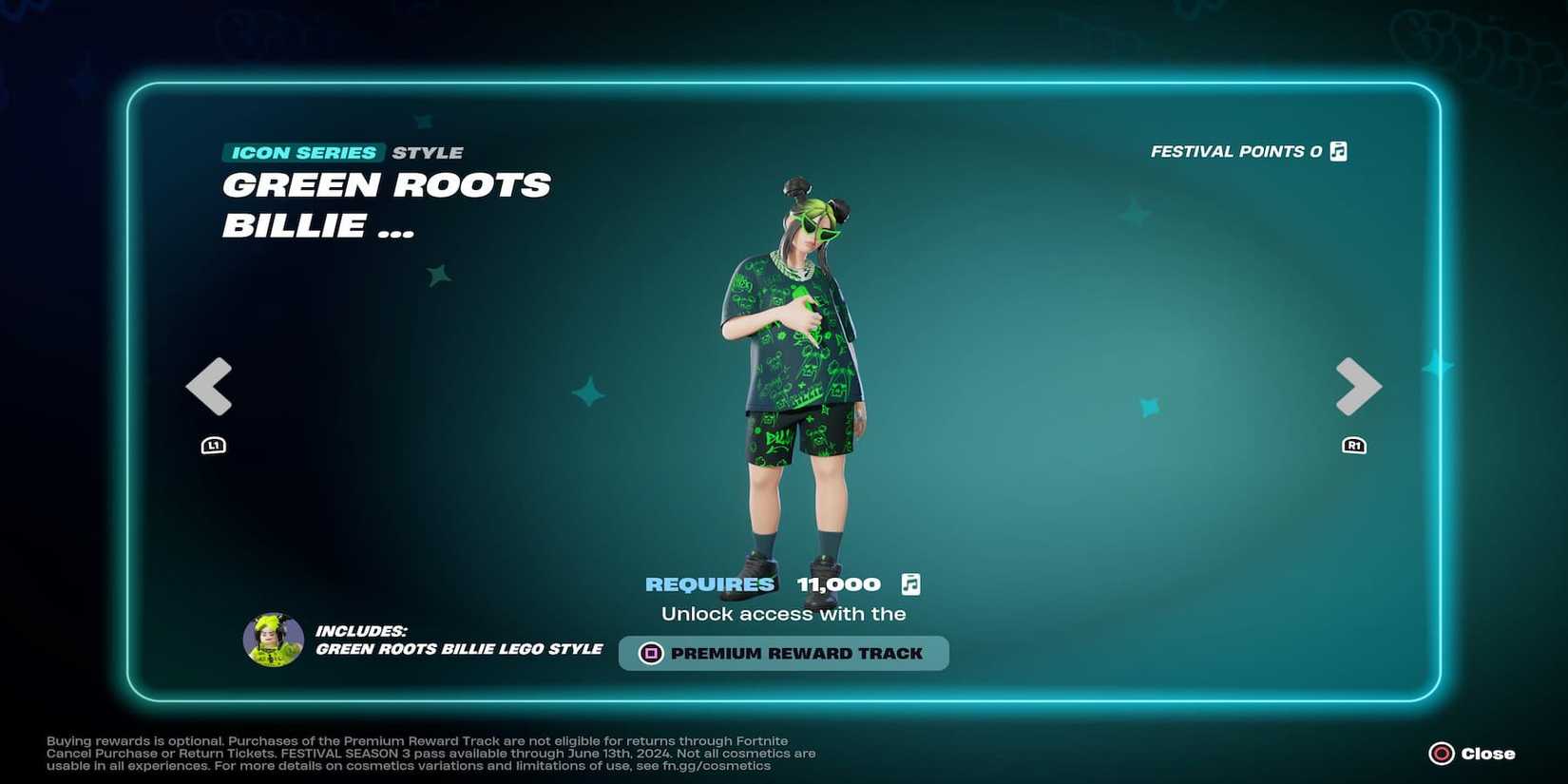 fortnite billie eilish 2