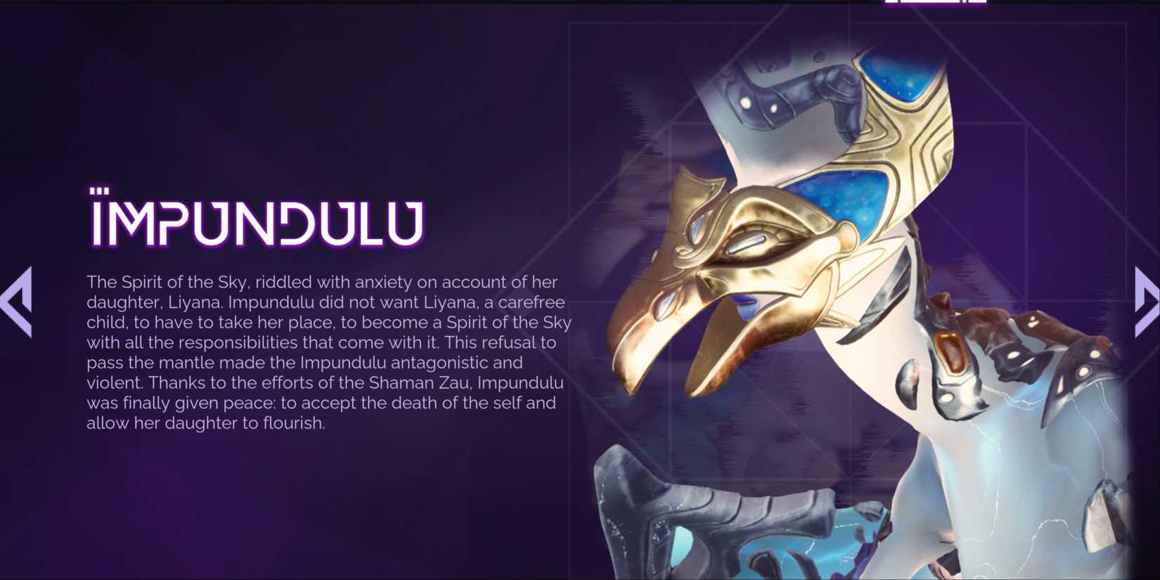 Impundulu Boss Information in Tales of Kenzera