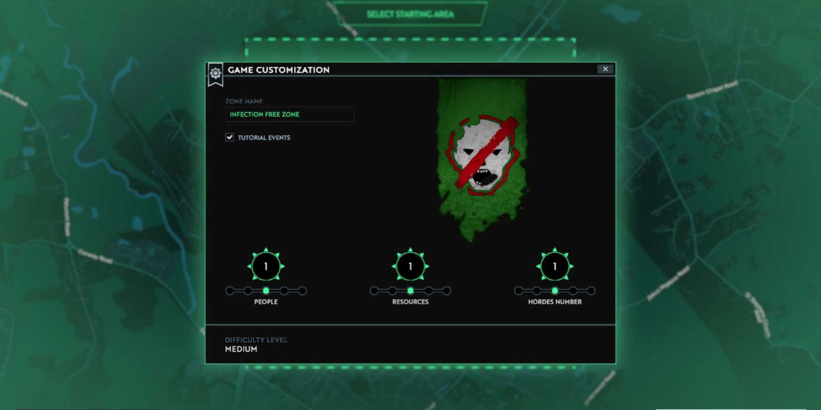 Infection Free Zone difficulty