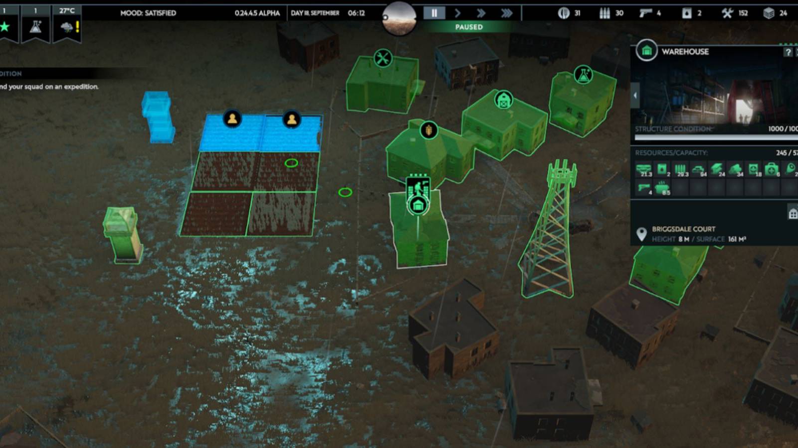 Warehouse in Infection Free Zone