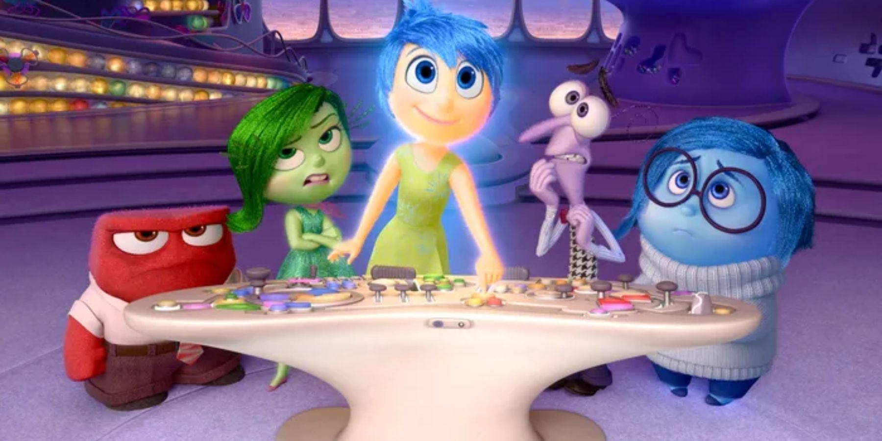 The emotions in Inside Out