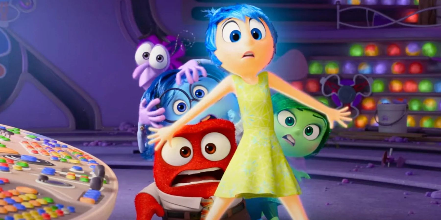 Joy, Anger, Sadness, Disgust and Fear in Inside Out