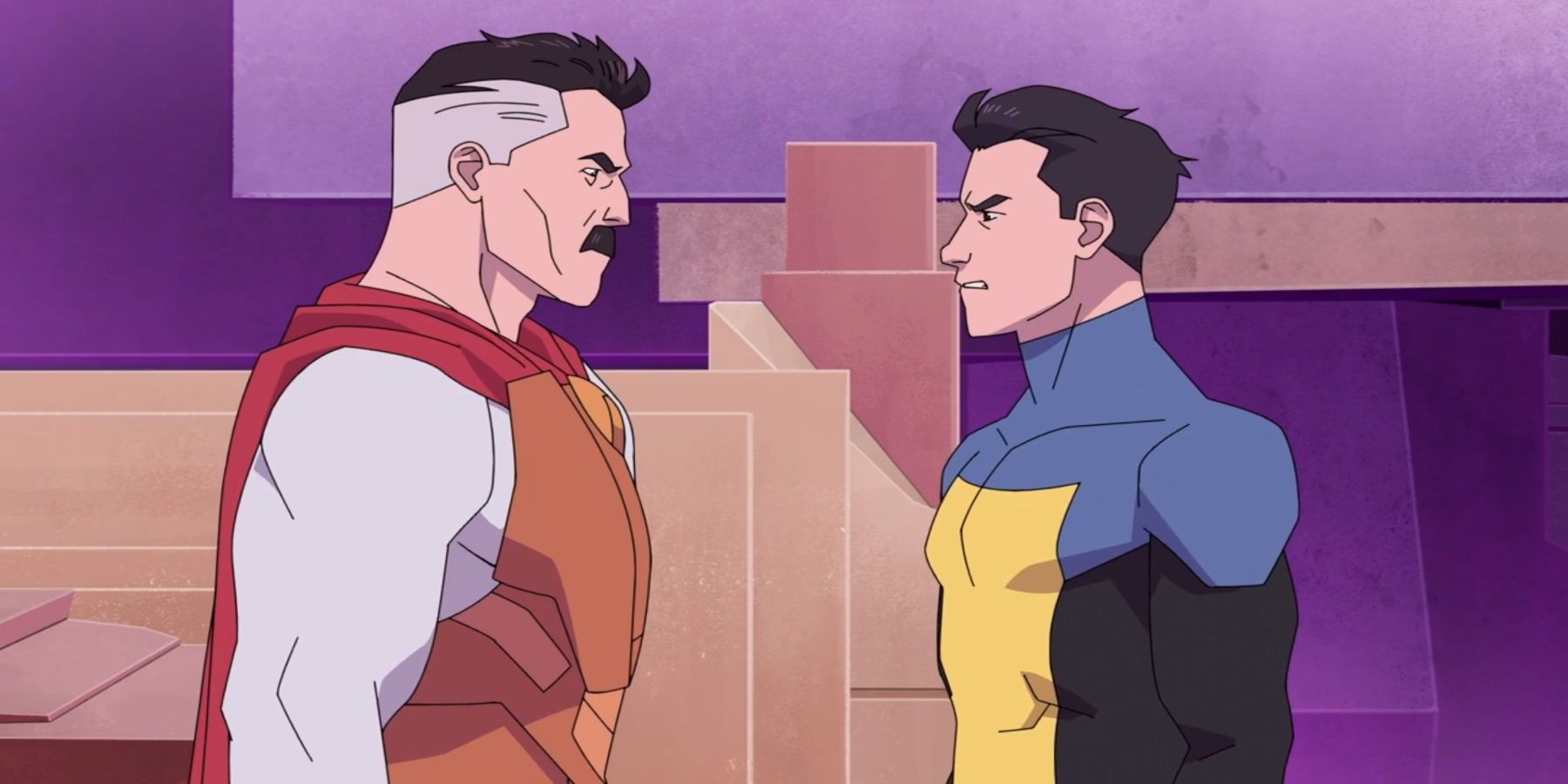 Invincible and Omni-Man reunite in Invincible Season 2