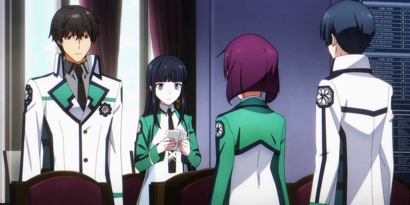 Irregular at Magic High School S3 E03 Tatsuya meeting