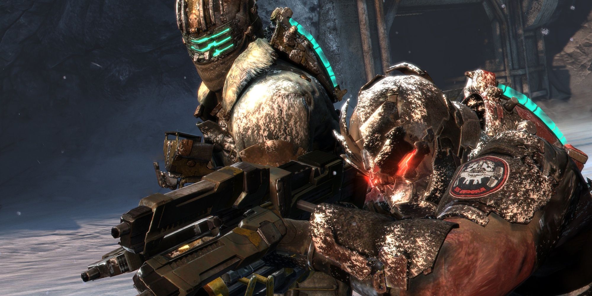 Isaac and John in Dead Space 3
