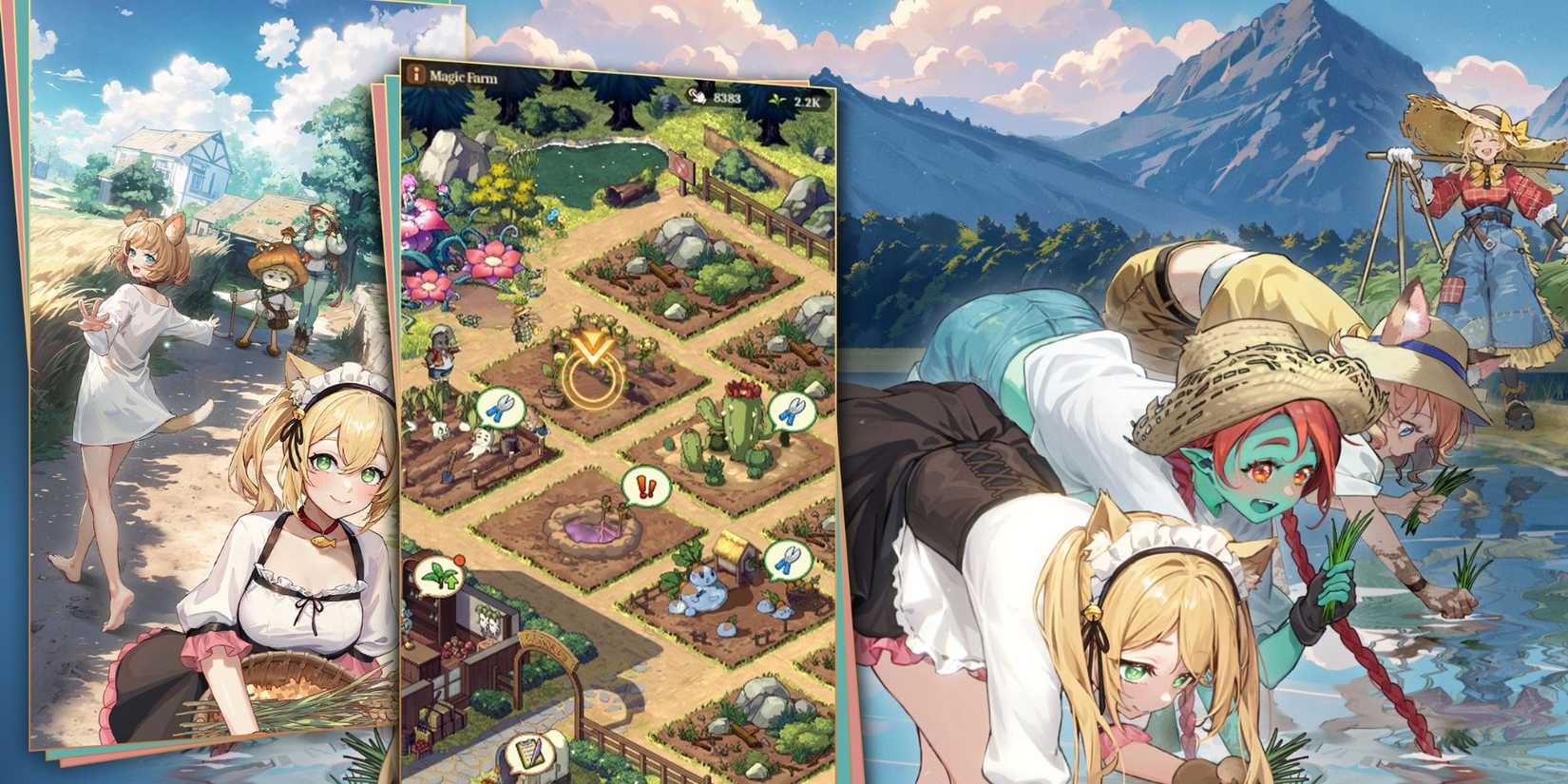 Isekai Slow Life characters