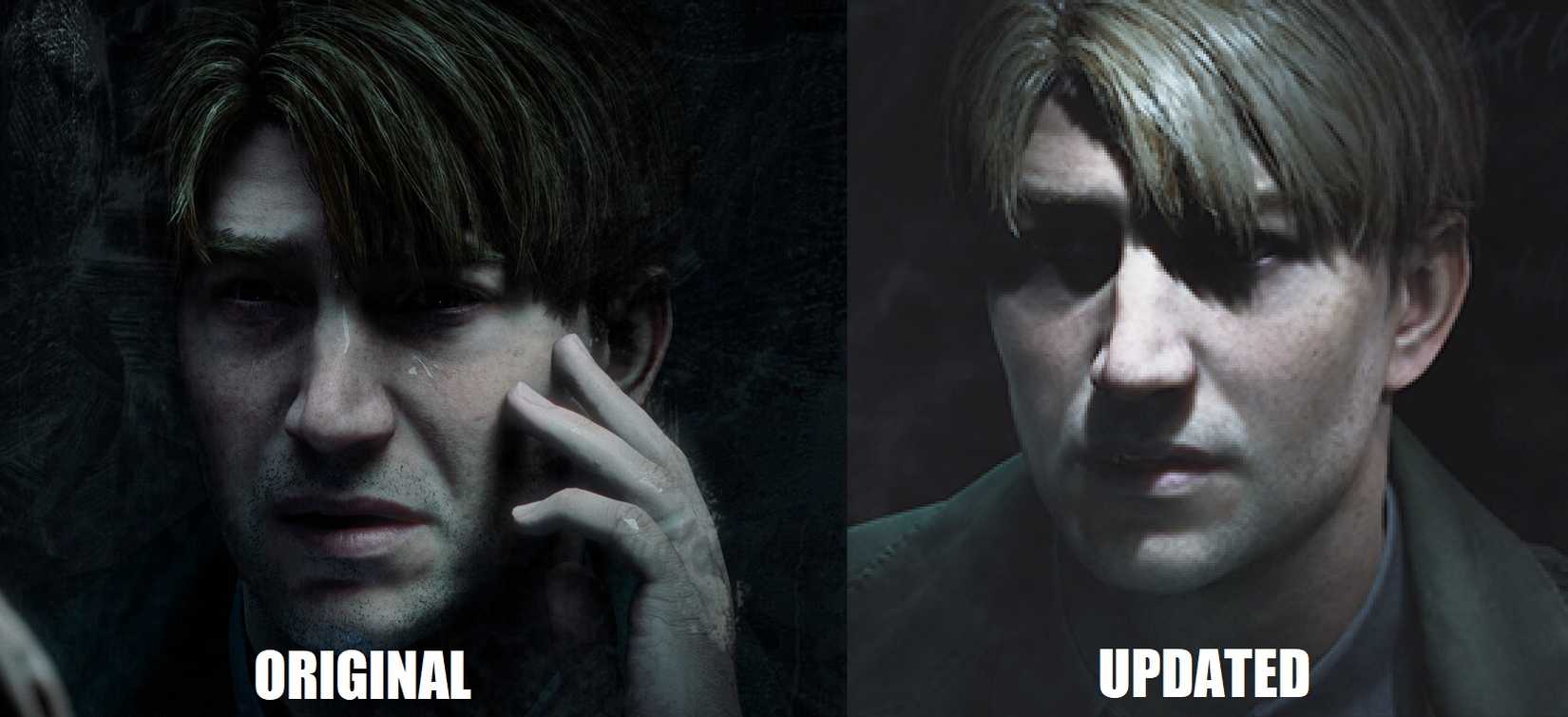 james ferguson face update silent hill 2 remake
