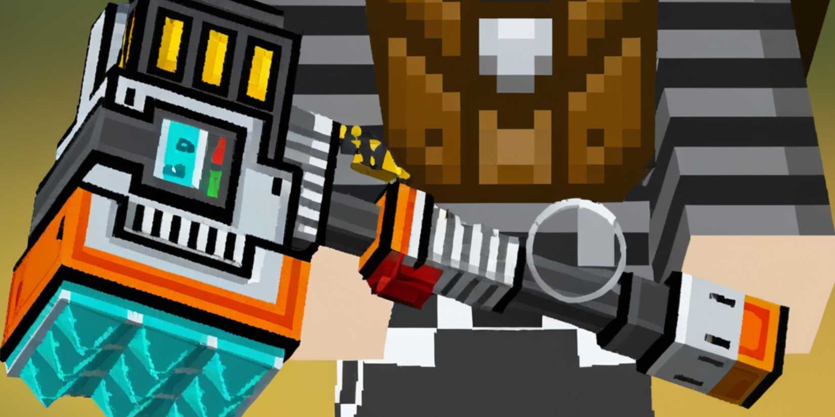 Jet Tenderizer Melee Weapon Pixel Gun 3D