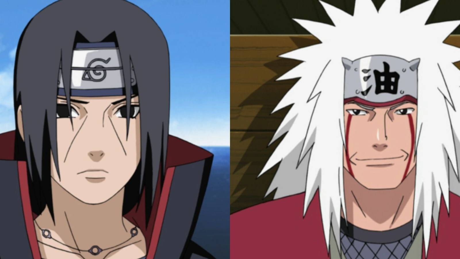 Jiraya and Itachi