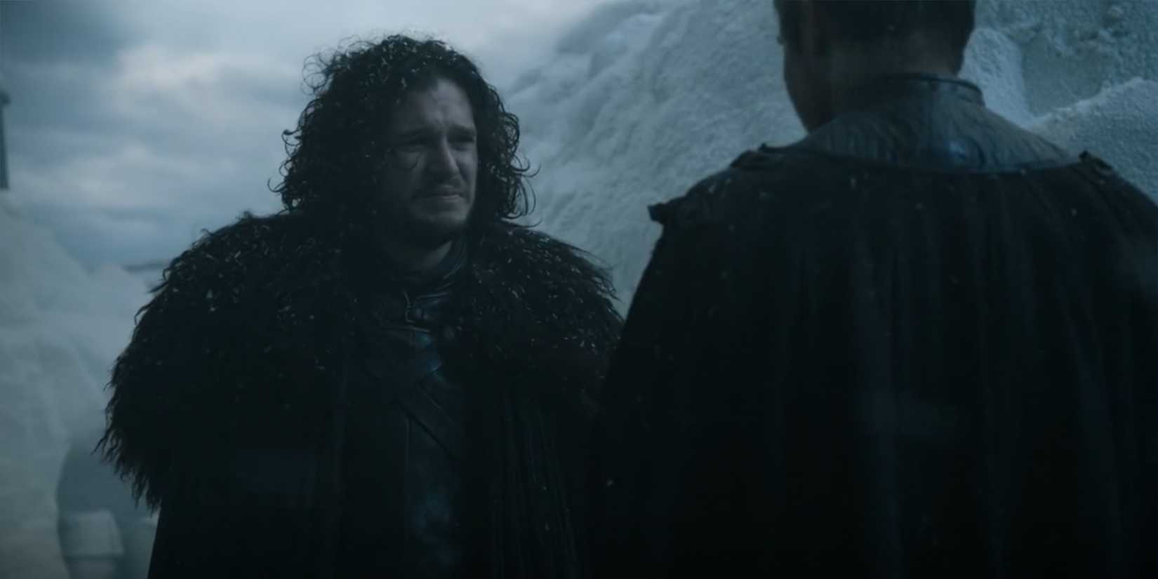 Jon Snow And Stannis Baratheon In Game Of Thrones