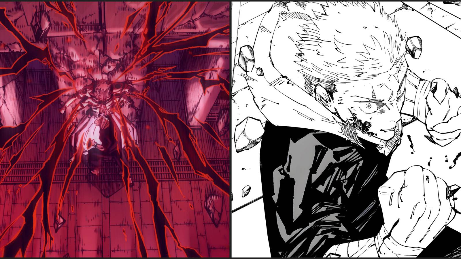 Jujutsu Kaisen Yuji Power Up Black Flash