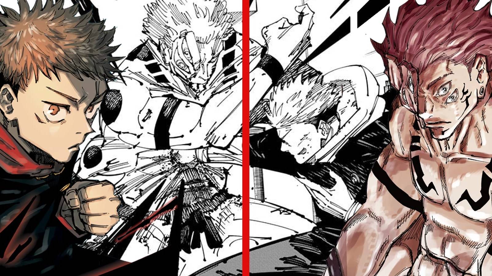 Jujutsu Kaisen Yuji vs Sukuna