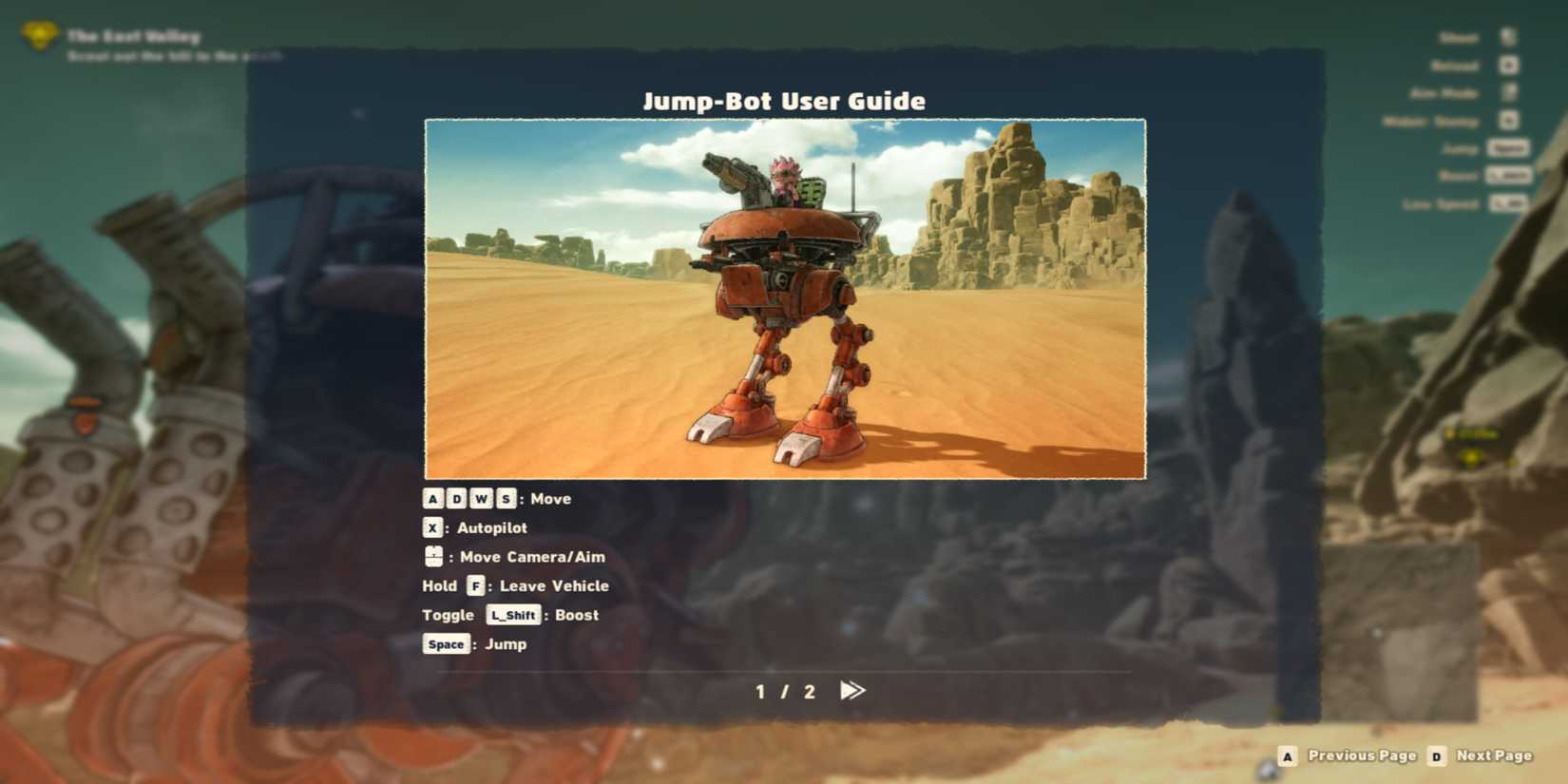 Jump-Bot User Guide Sand Land