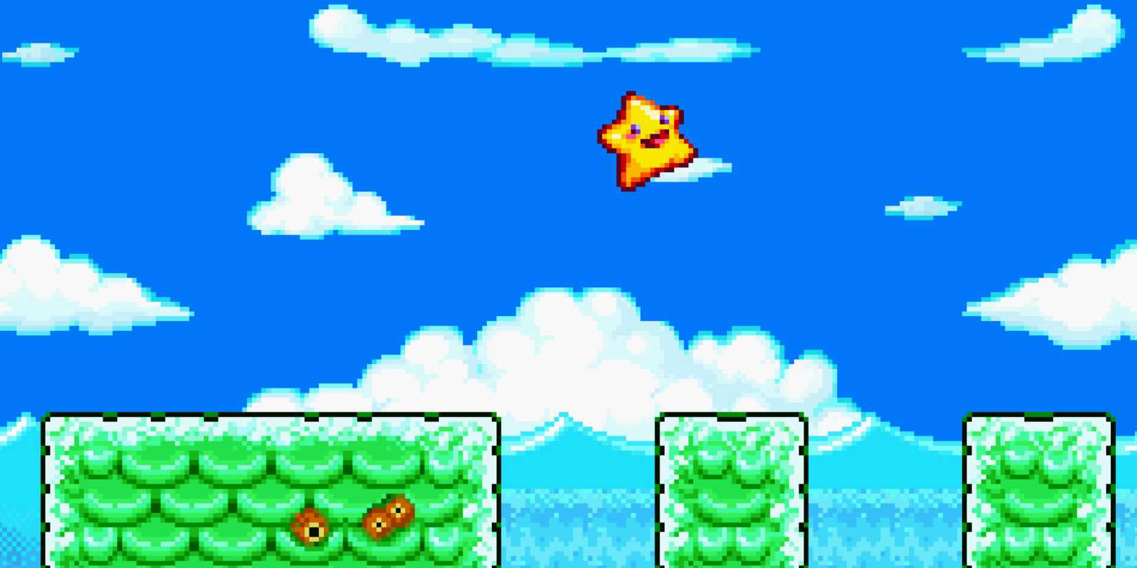 Jumping around in Densetsu no Starfy
