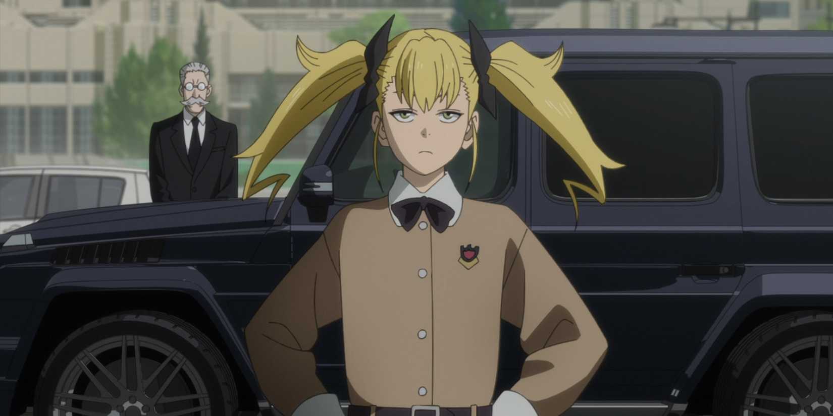 Kaiju No 8 - Kikoru Shinomiya Looking Bored Talking to Kafka