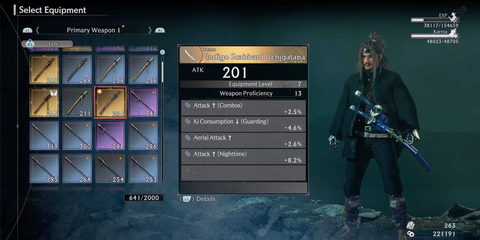 Every Rise of the Ronin Weapon Type - Katana