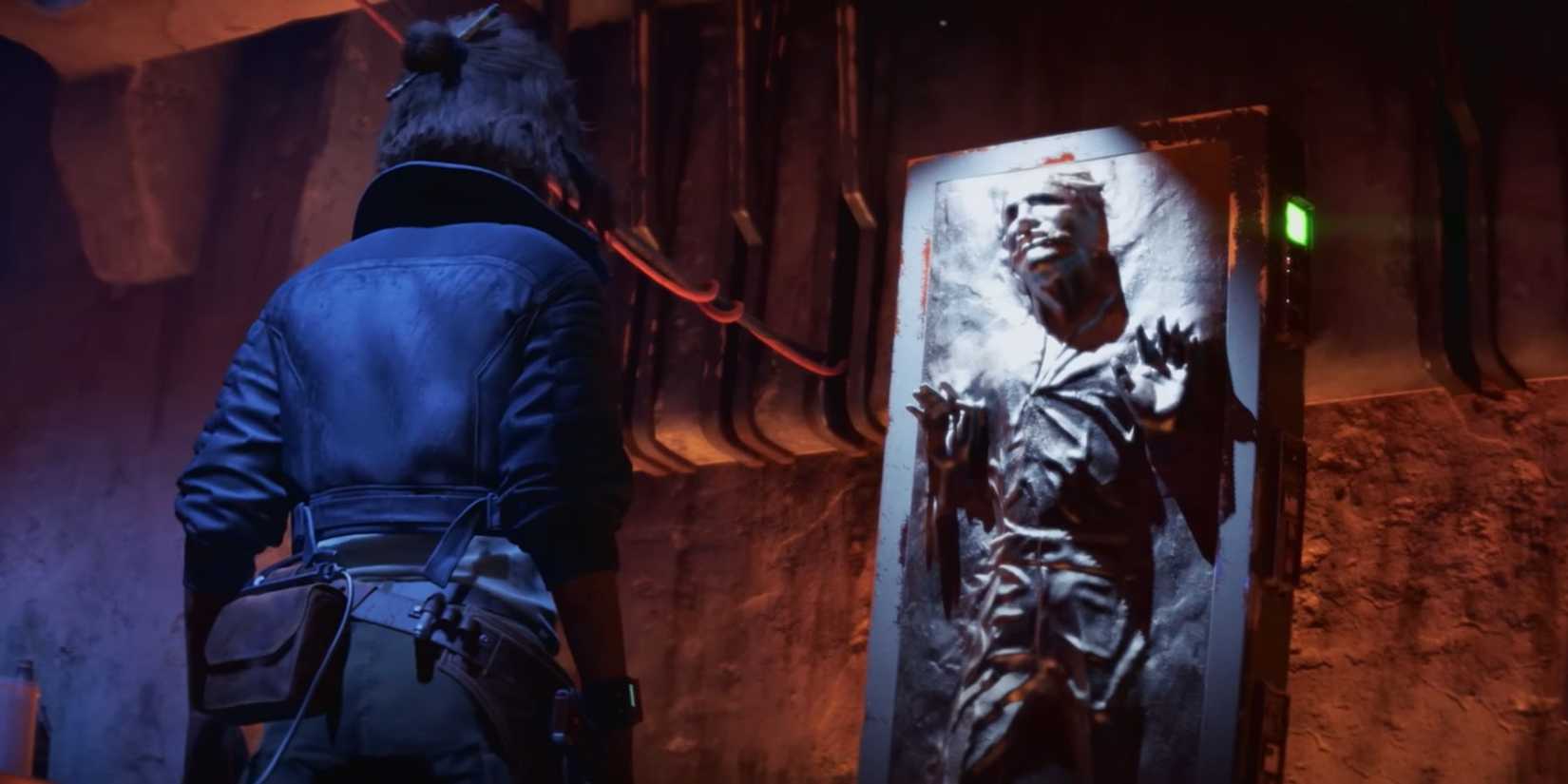 kay vess and carbon frozen han solo