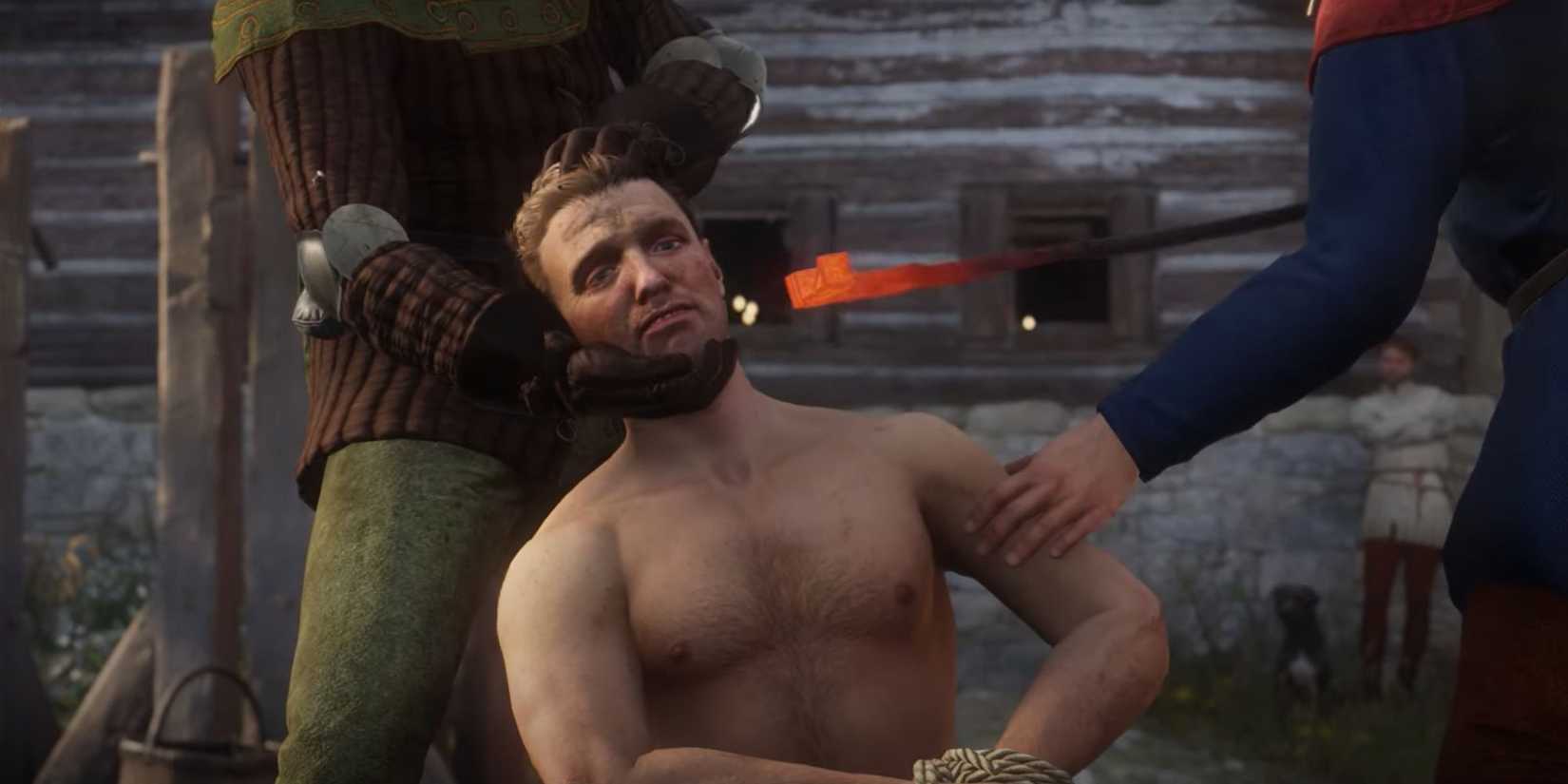 Kingdom Come Deliverance 2 Henry Being Branded