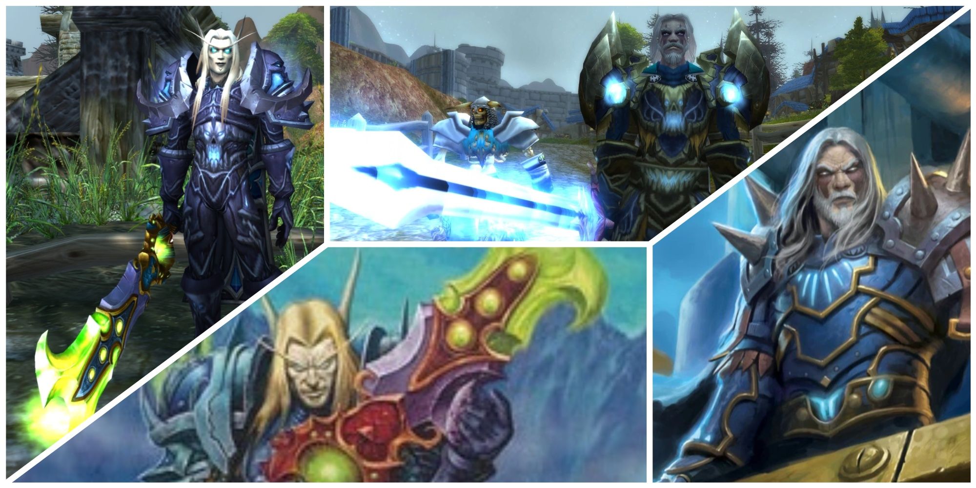 Koltira Deathweaver and Thaissarian in World of Warcraft