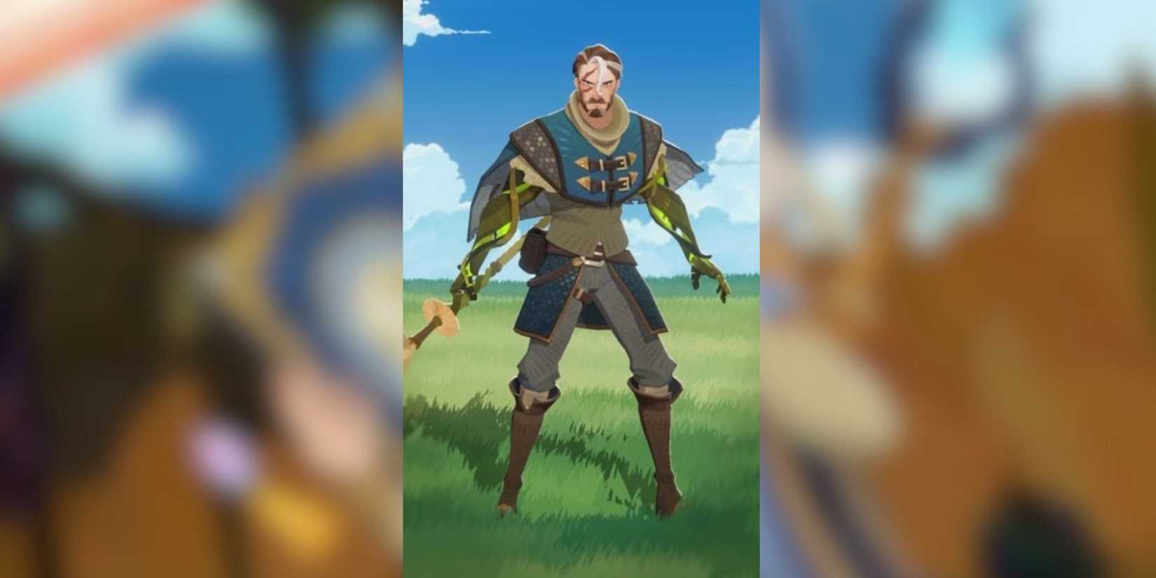 korin a warrior in afk journey.