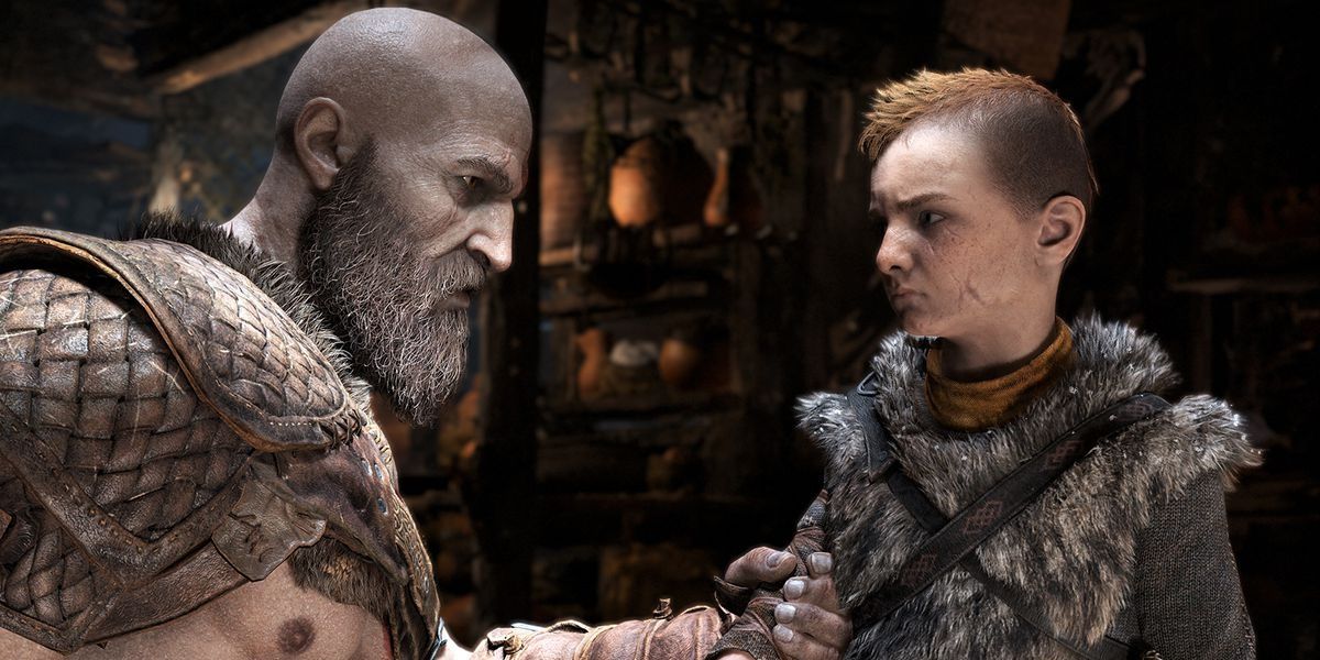 Kratos and Atreus in God of War 2018