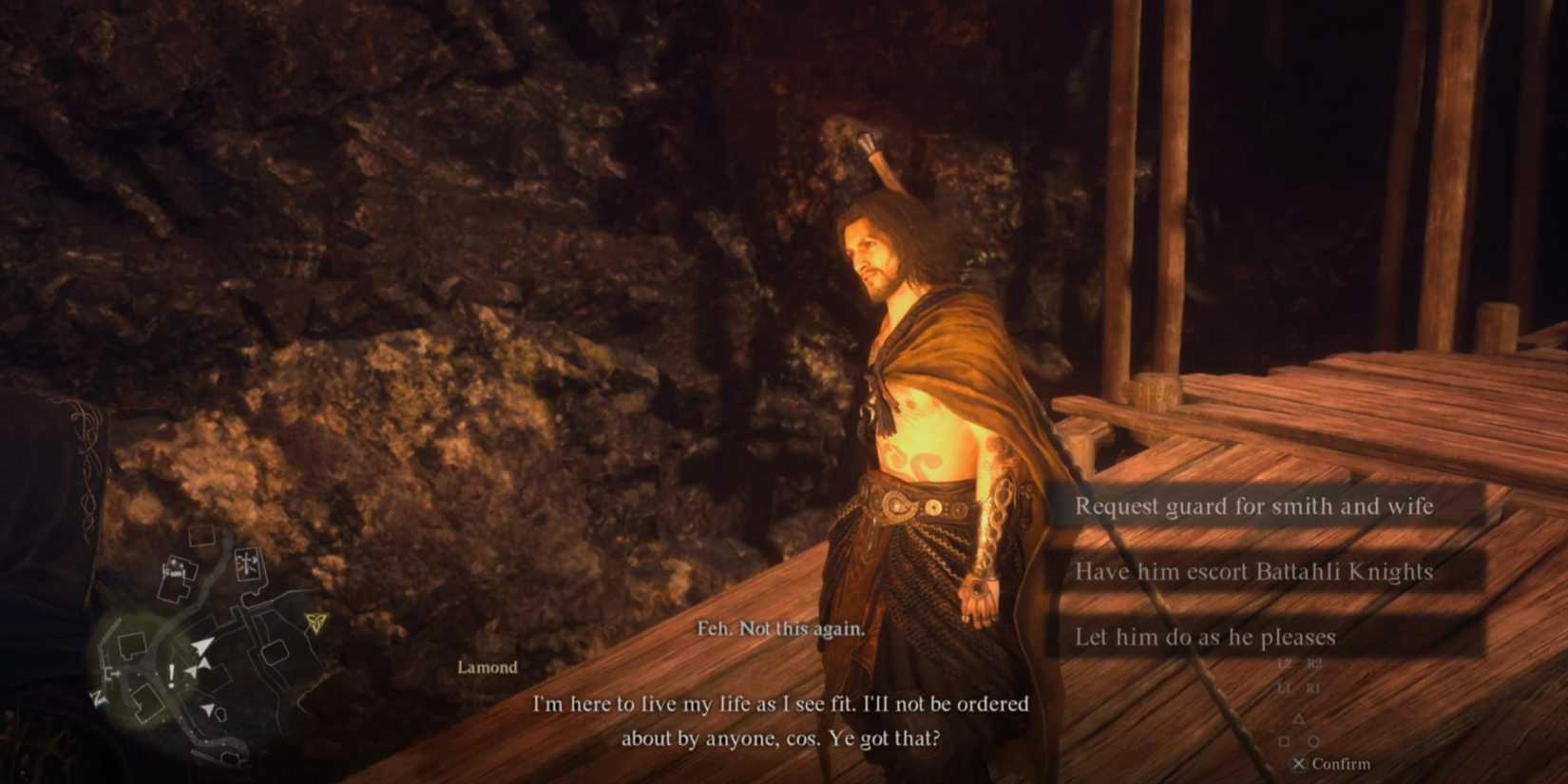 Lamond's Choice in Dragon's Dogma 2