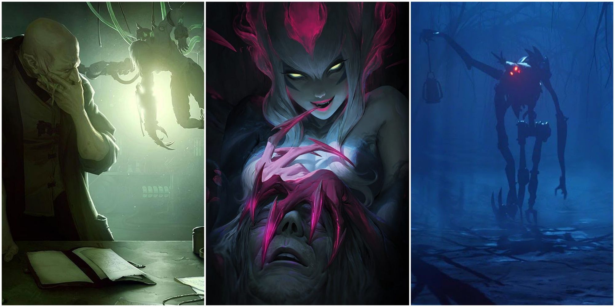 League Of Legends 10 Champions With The Darkest Lore