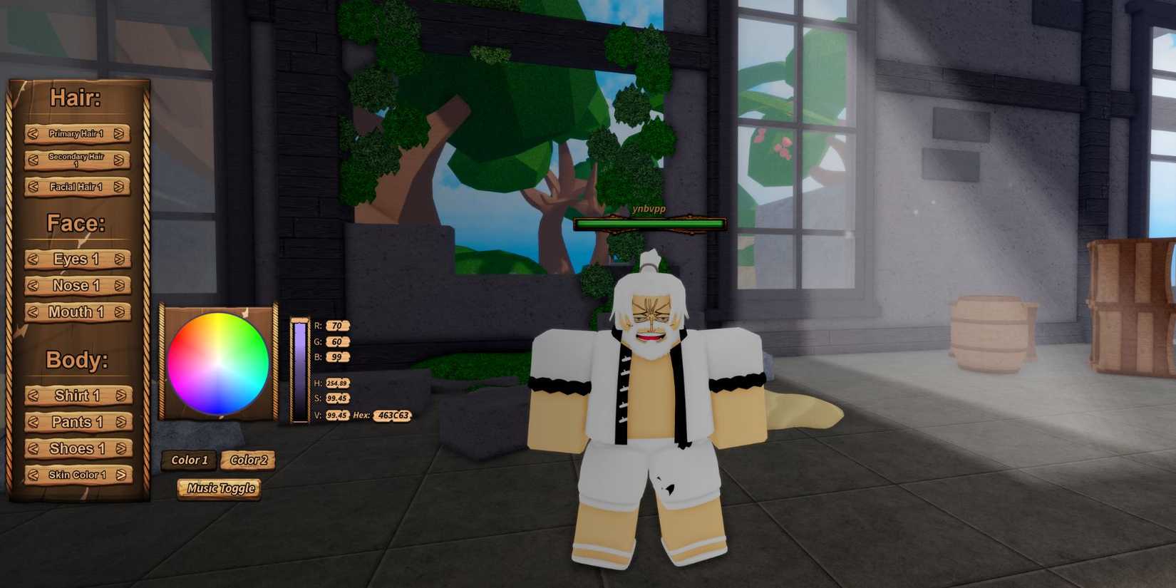 Roblox Legacy Piece: character