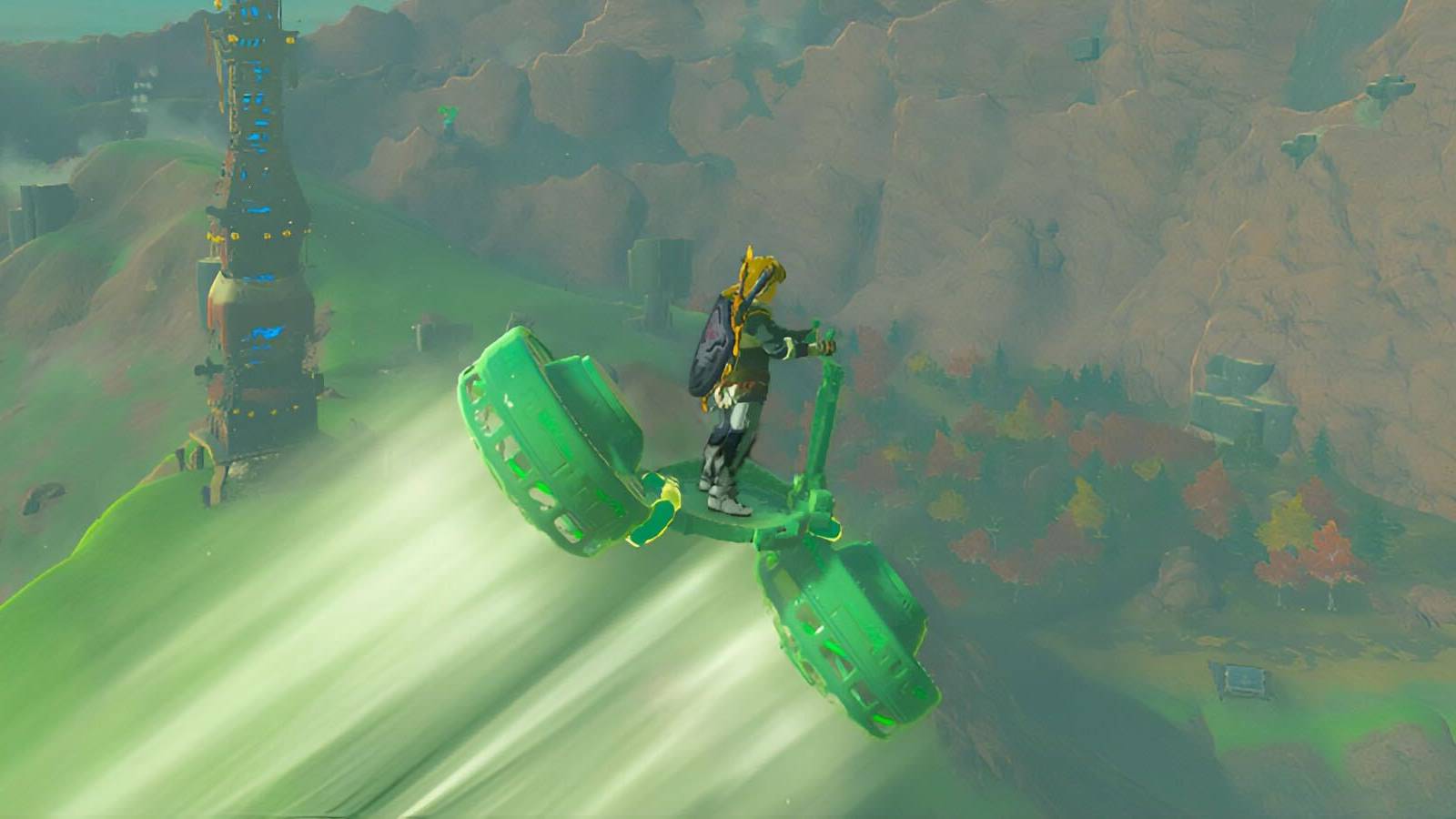 legend of zelda totk hoverbike build