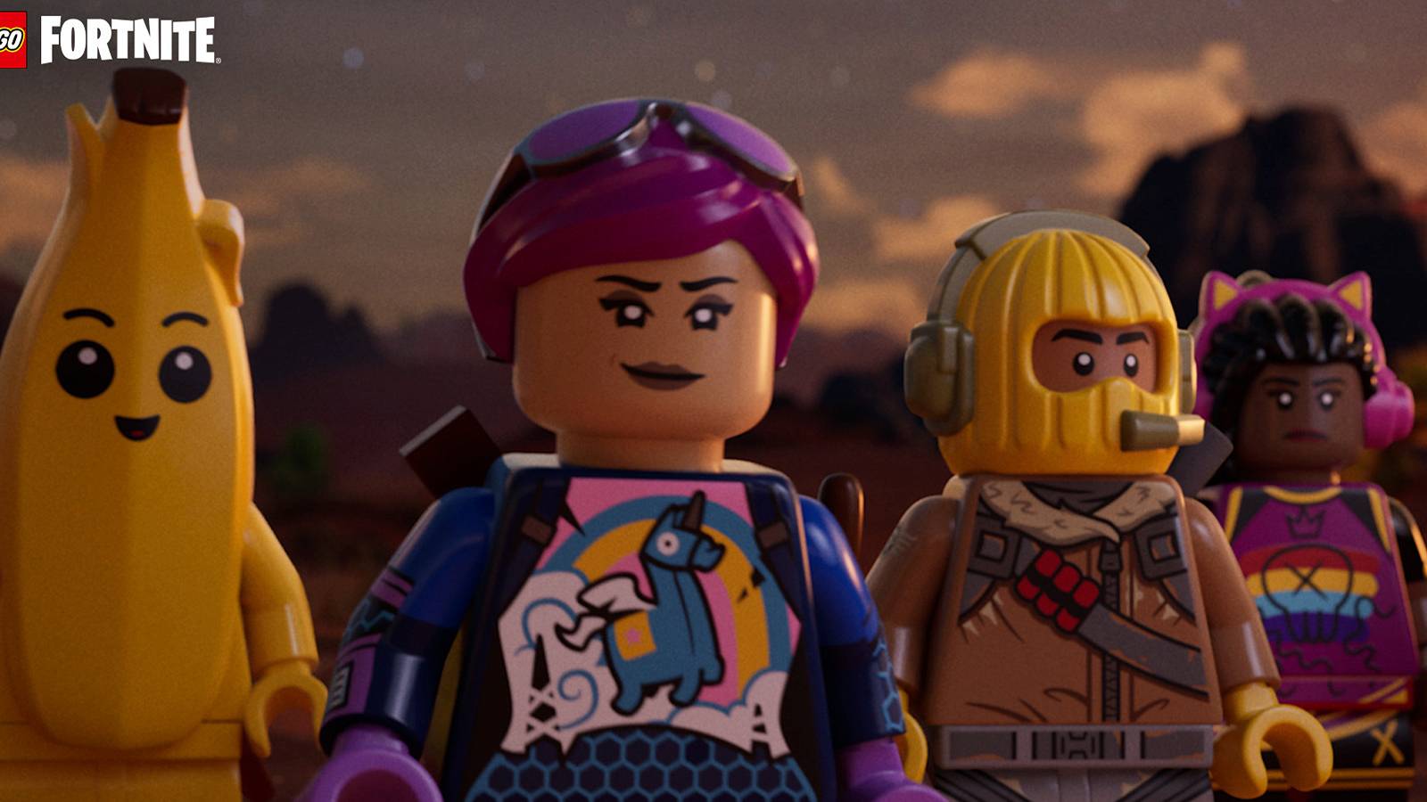 Lego Fortnite Player Creates Huge Castle on an Island