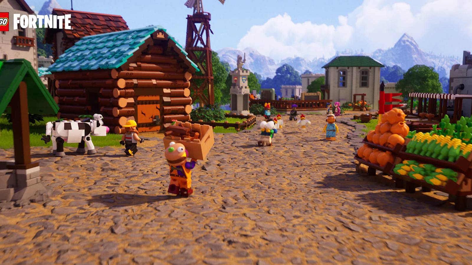 Lego Fortnite Player Builds Impressive Village