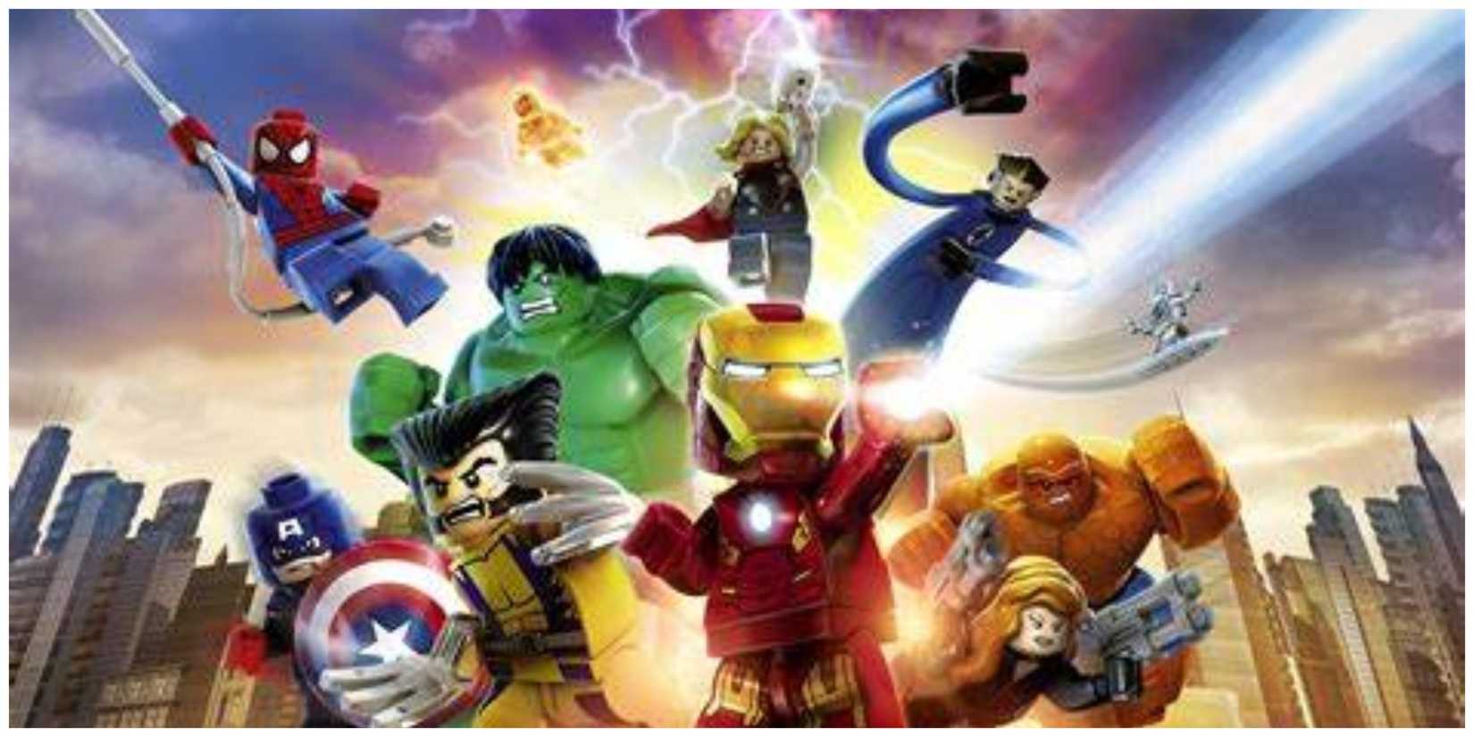 LEGO Marvel Superheroes Cover Art