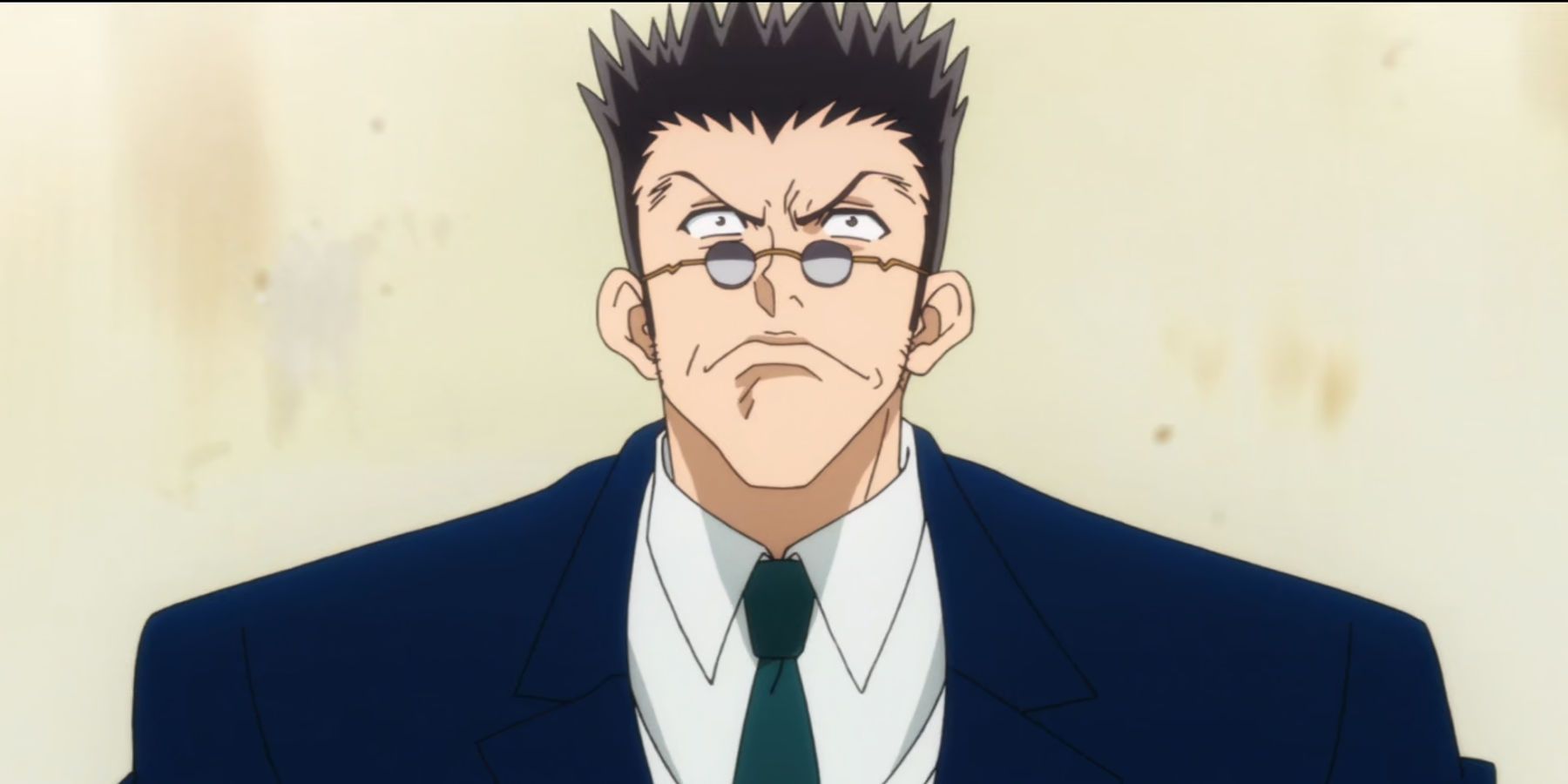 Leorio looking angry in Hunter x Hunter