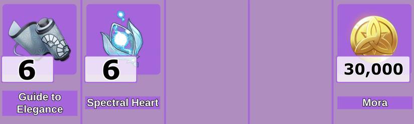 Level 5 Talent Mats Kuki Shinobu - Genshin Impact