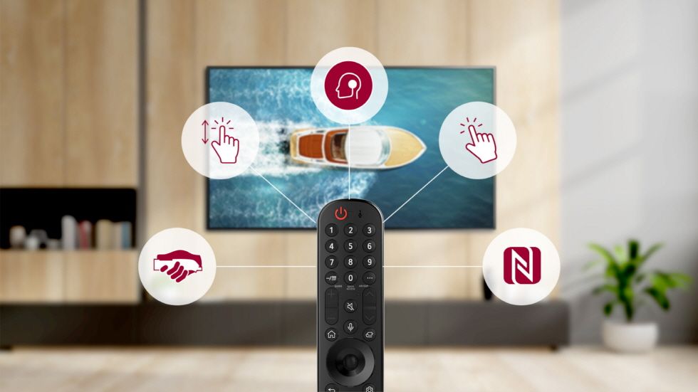 LG TV Remote with various functions