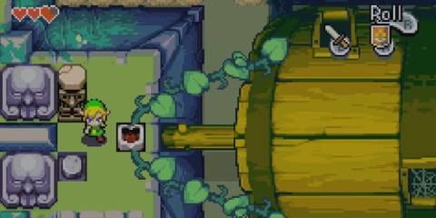 Link exploring the land of the Picori.