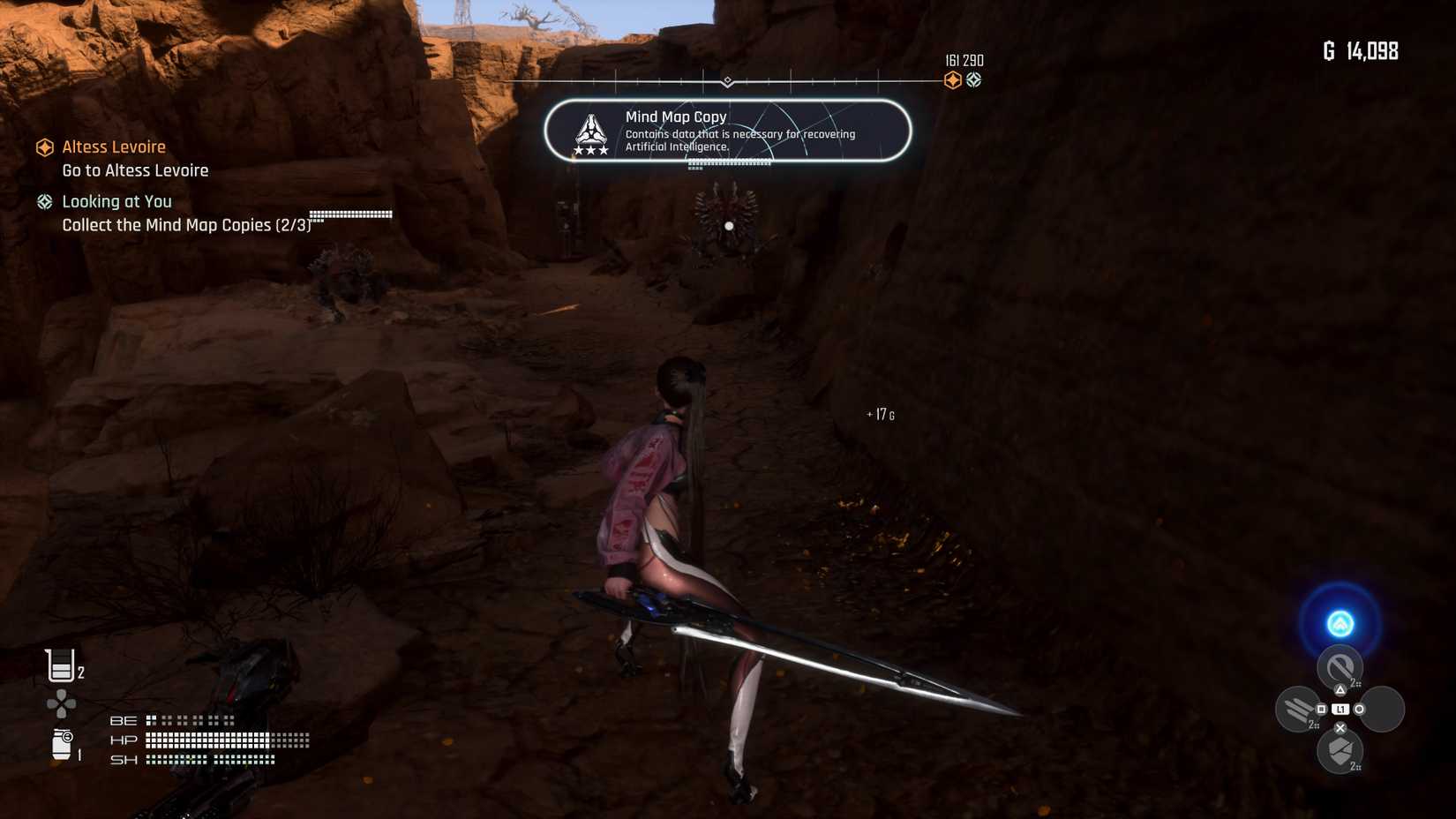 Looking at You Mind Map Copy Stellar Blade