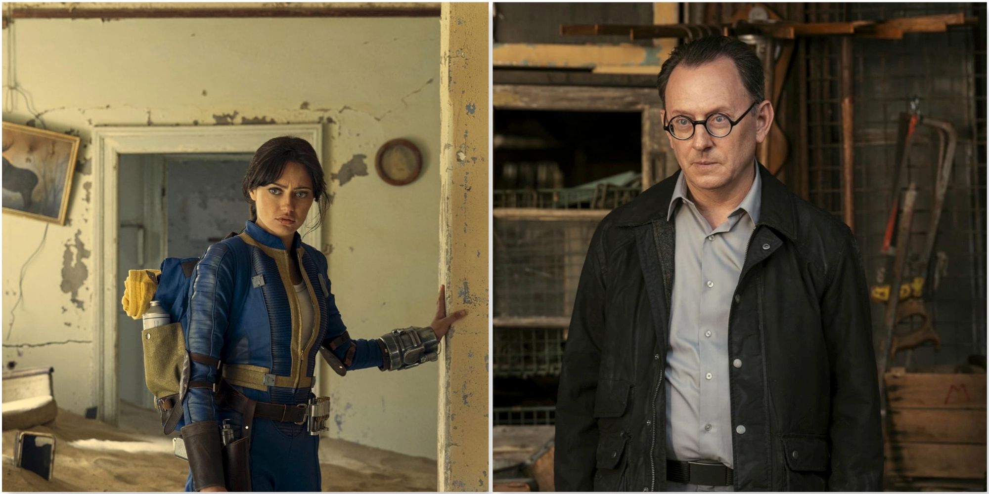 Lucy and Dr. Wilzig in Amazon’s Fallout Show