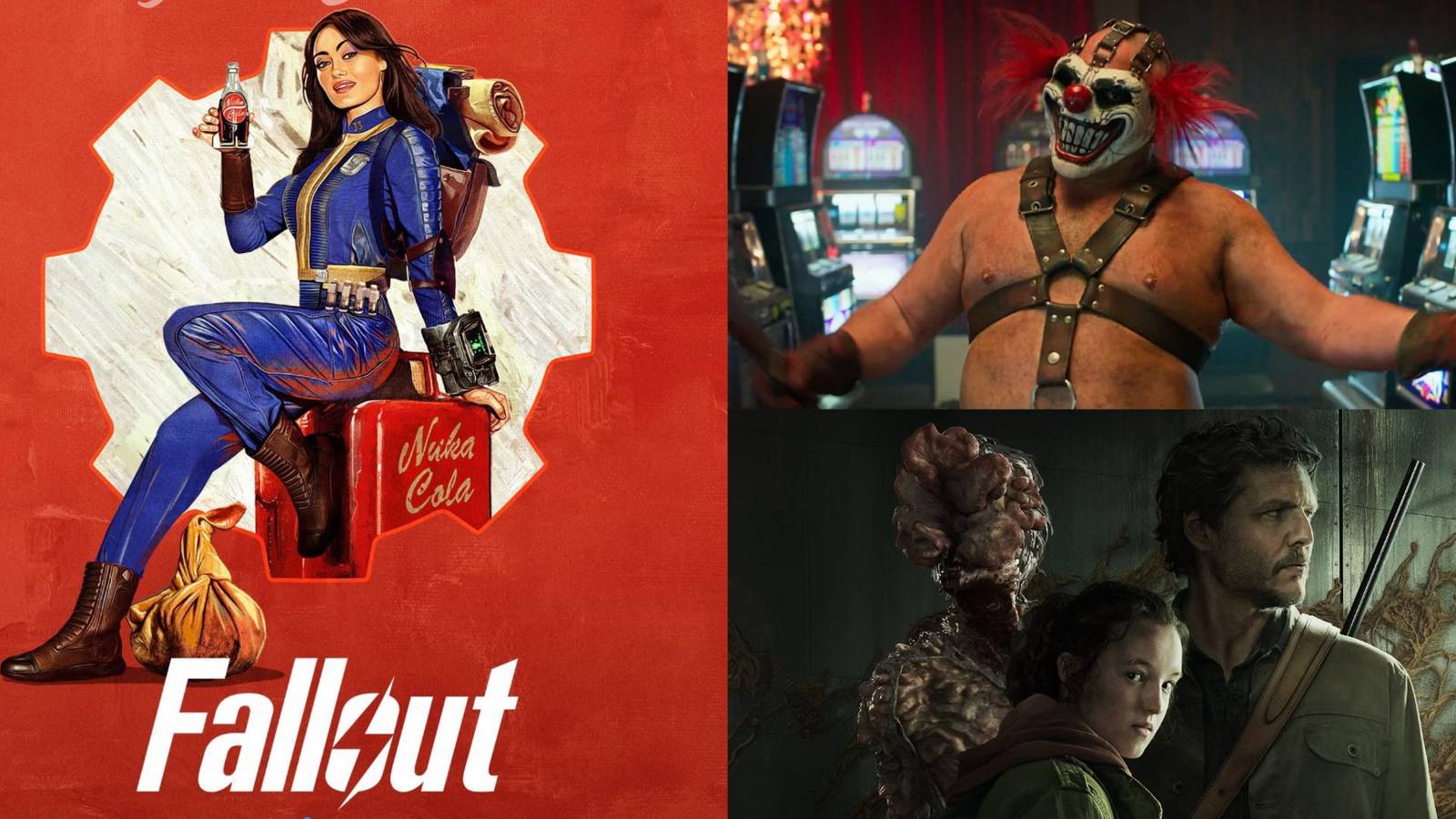 Lucy on a Fallout Poster, Twisted Metal, and Joel & Ellie in HBO's Last Of Us