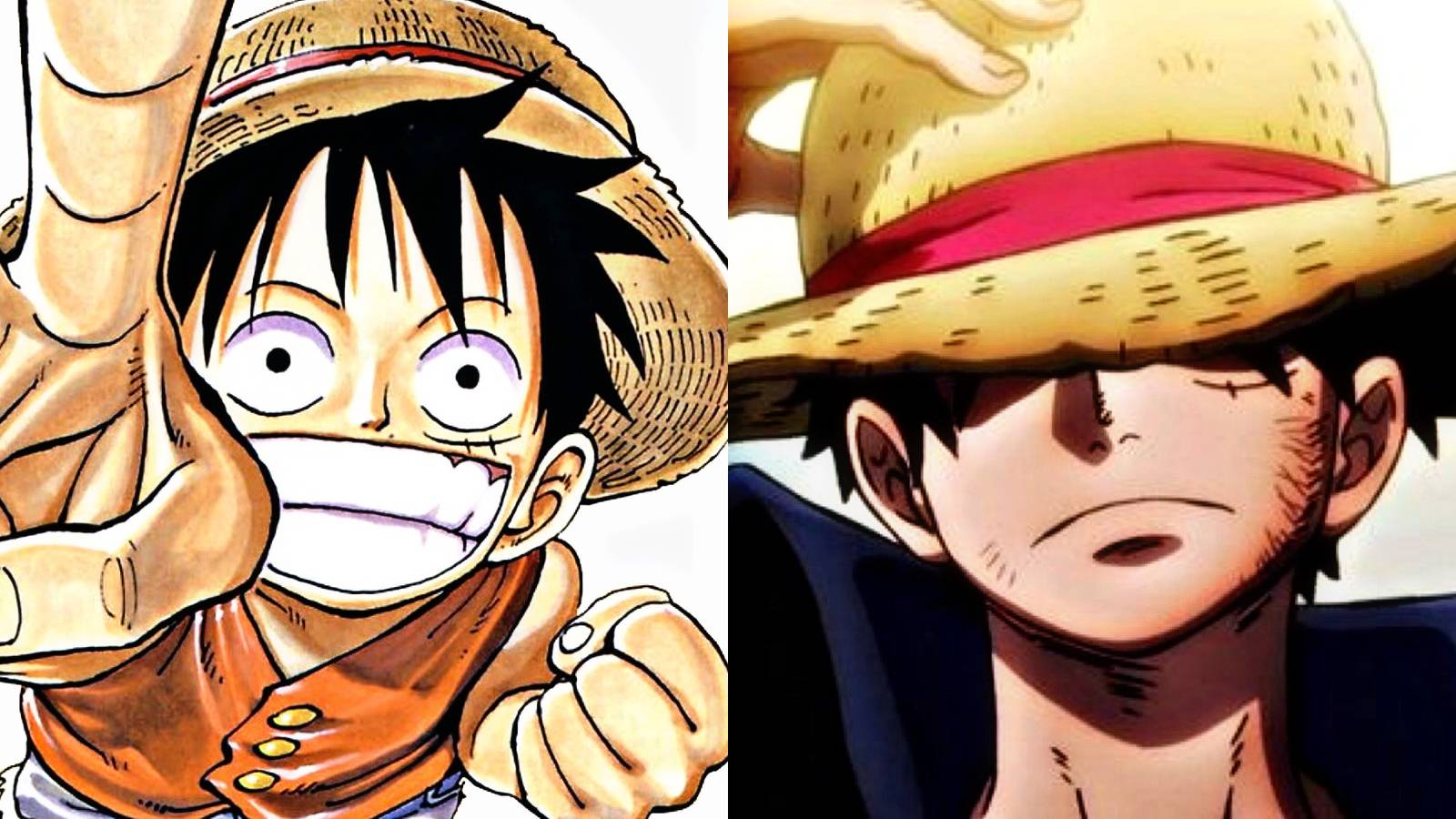 luffy pre vs post time skip one piece
