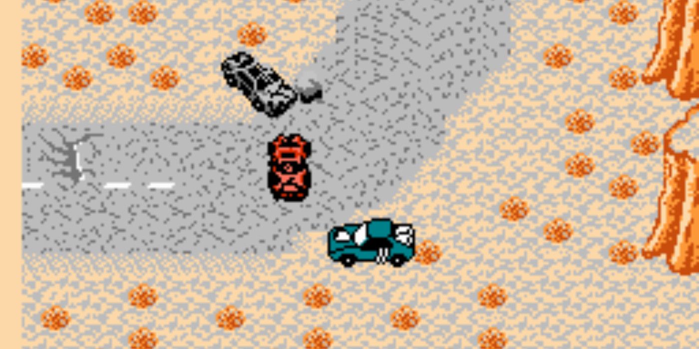 Screenshot from 1990 Mad Max video game