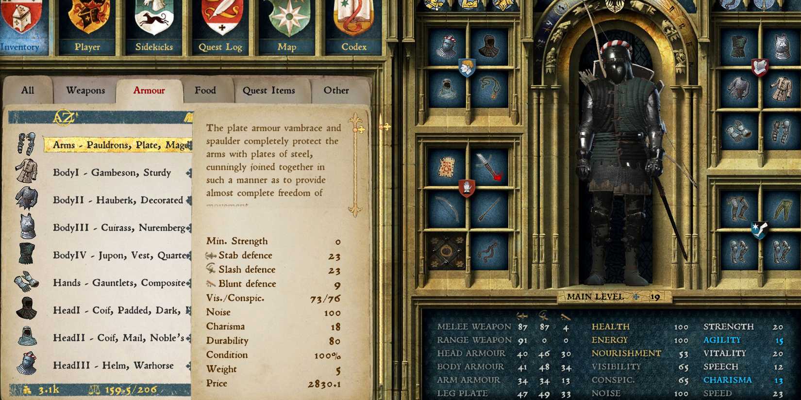 Magdeburg armor in Kingdom Come: Deliverance Henry