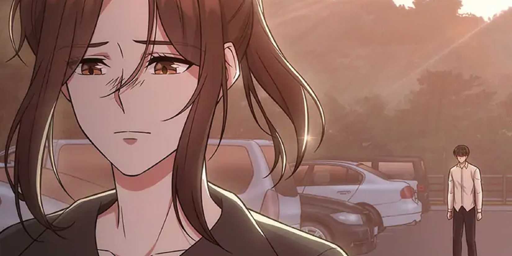 Main Characters in My Office Noona saying goodbye