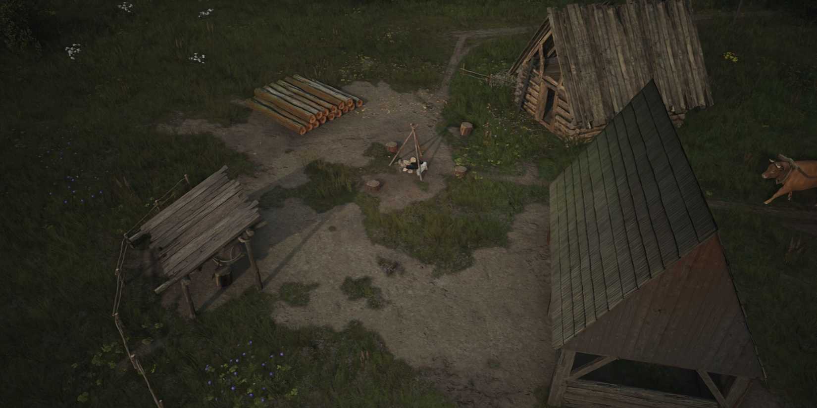 Manor Lords Logging Camp