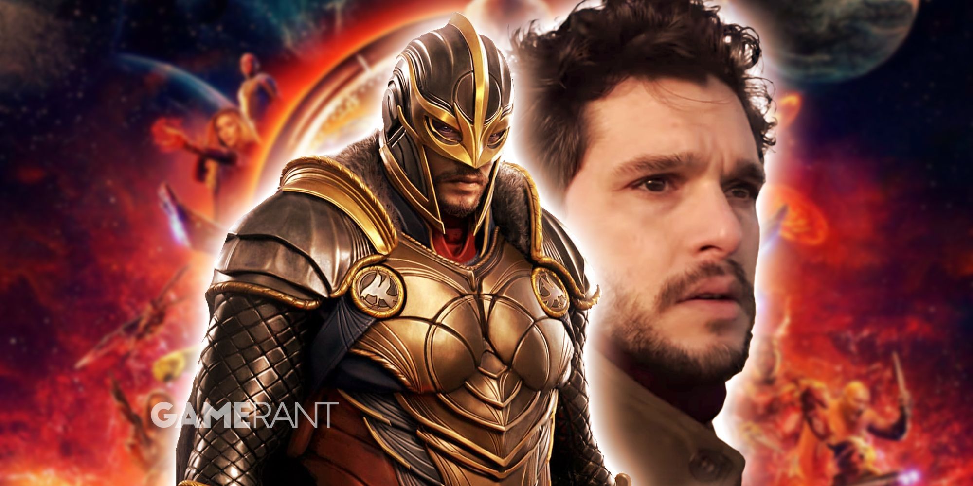 Marvel Cinematic Universe and The Black Knight played by Kit Harington