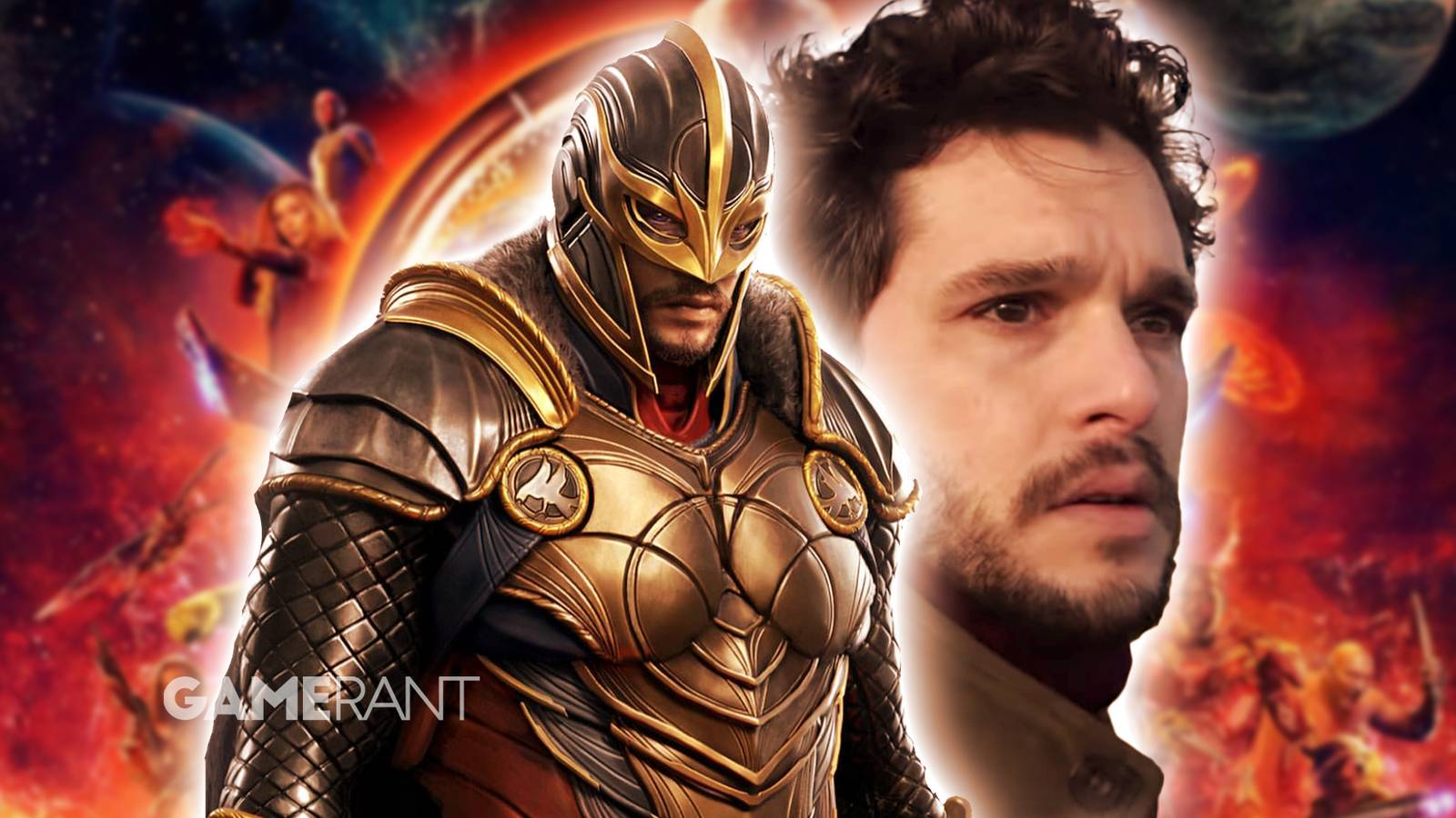 Marvel Cinematic Universe and The Black Knight played by Kit Harington